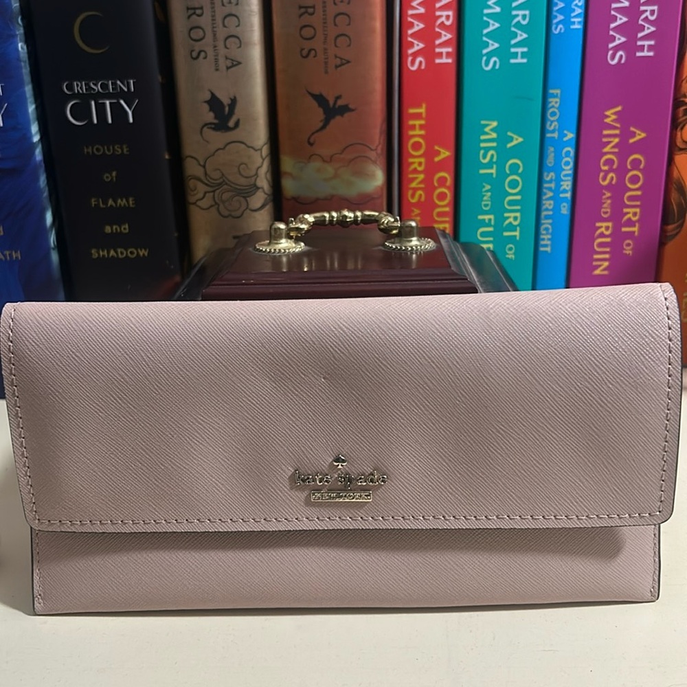 Kate spade light pink wallet